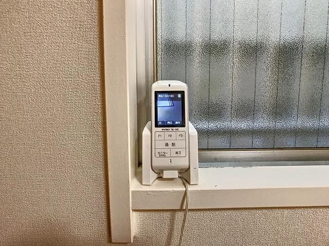 【セキュリティ】　モニター付インターホン